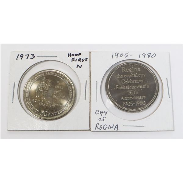 1905-1980 CITY OF REGINA 75TH ANNIVERSARY TOKEN