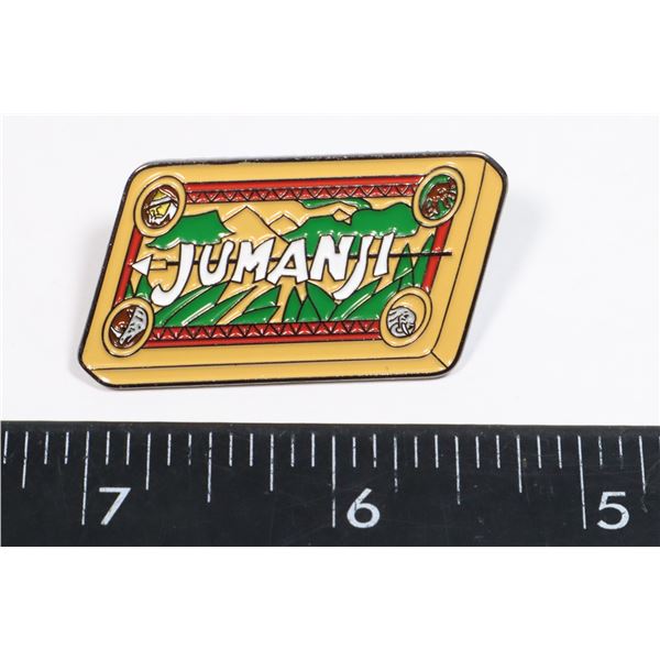 NEW JUMANJI THEME ENAMEL PIN