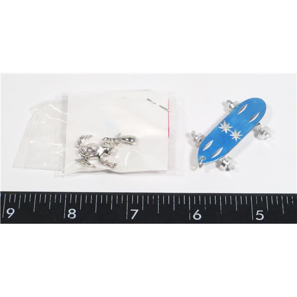BLUE DIAMOND BRAND FROG PENDANT SOLD WITH