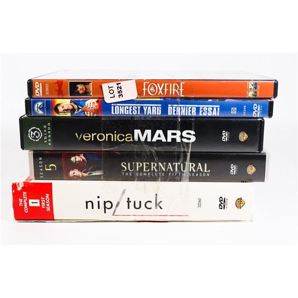 5 ASSORTED MOVIES & SHOWS INC. SUPERNATURAL