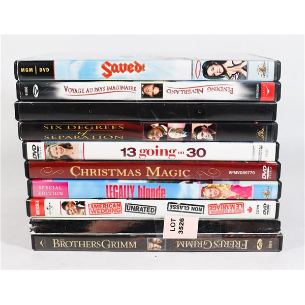 10 ASSORTED MOVIES INC. 13 GOING ON 30