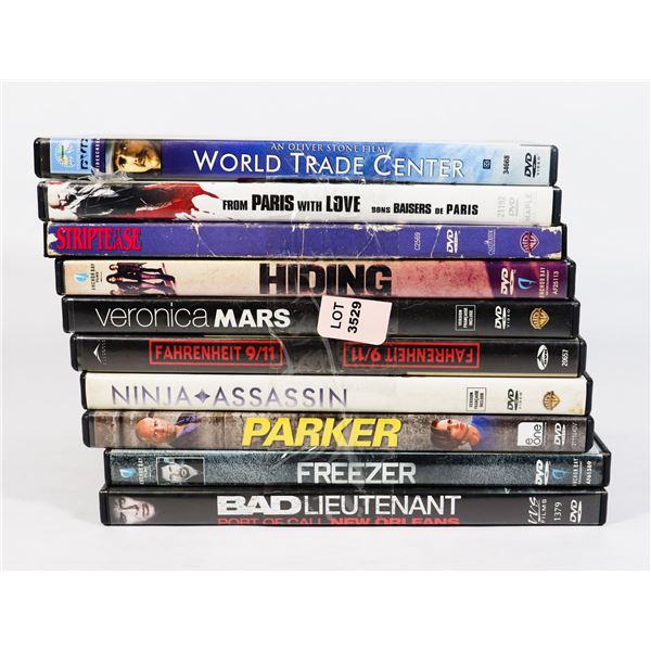 10 ASSORTED MOVIES INC. BAD LIEUTENANT