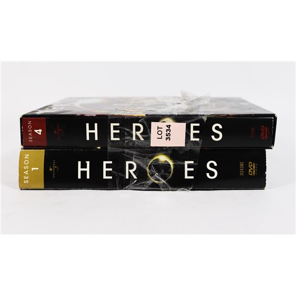 HEROES SEASON 1 AND 4