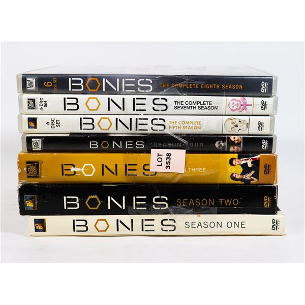 BONES SEASON 1,2,3,4,5, 7 AND 8