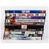 Image 1 : 10 ASSORTED MOVIES INC. TOP GUN