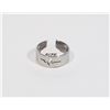 Image 1 : NEW SIZE 7 HEART BEAT DESIGN STAINLESS STEEL RING