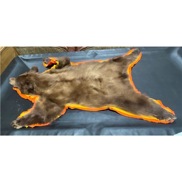 Brown Phase Black Bear Rug