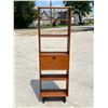 Image 1 : Teak Shelving / Display Unit - nice overall - Approx: 24x12 & 78"T