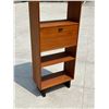 Image 2 : Teak Shelving / Display Unit - nice overall - Approx: 24x12 & 78"T
