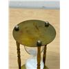 Image 7 : Brass / Glass Hour Glass - Approx: 7"T 4"W