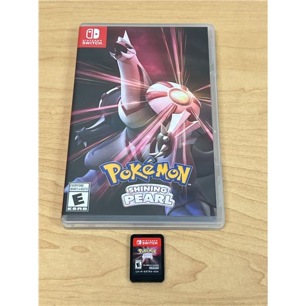 Pokémon Shining Pearl Game & Case - Nintendo Switch as pictured, not tested