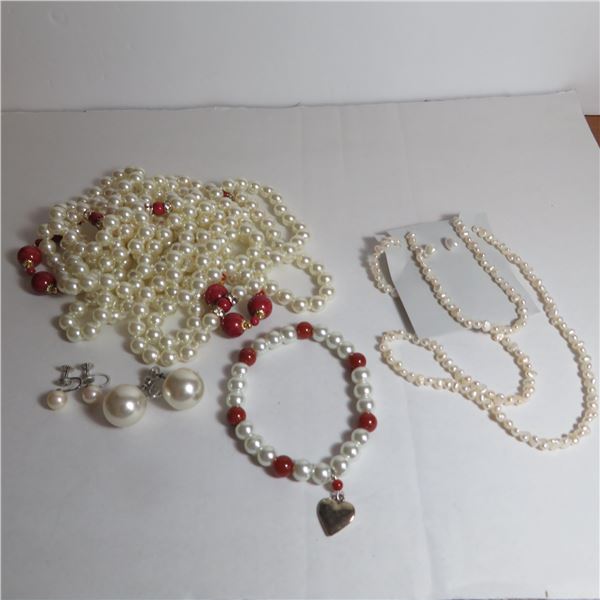 Pearl Jewelry Lot - see description and photos