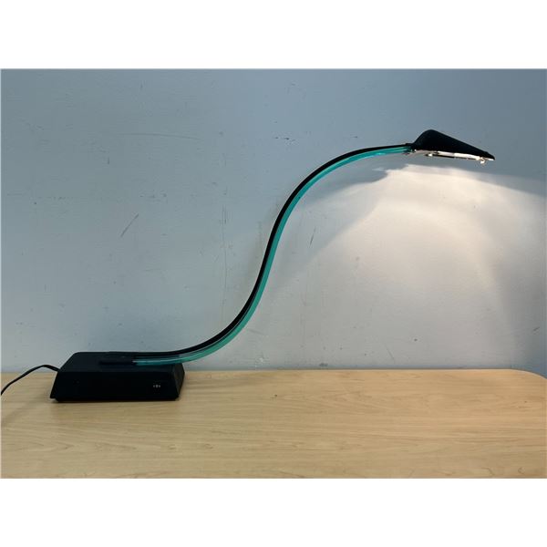 Vintage "Cobra" Lucite & Metal Task Lamp - Works - Larger Approx: 24"W & 16"T