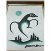 Image 4 : 2 Lawrence Beaulieu Framed Art Pieces - Frames approx: 15.5x12.5"