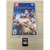 Image 1 : Civilization VI Game & Case - Nintendo Switch as pictured, not tested