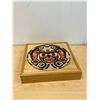 Image 4 : Clarence A. Wells West Coast Haida Decorative Wood Storage Box - 10x10x2"