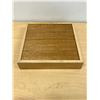 Image 6 : Clarence A. Wells West Coast Haida Decorative Wood Storage Box - 10x10x2"
