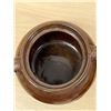 Image 11 : Antique Newfolden Mercantile (Minnesota) Advertising Bean Pot / Crock - see photos 7"W 6"T