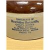 Image 2 : Antique Newfolden Mercantile (Minnesota) Advertising Bean Pot / Crock - see photos 7"W 6"T