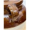 Image 7 : Antique Newfolden Mercantile (Minnesota) Advertising Bean Pot / Crock - see photos 7"W 6"T