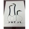 Image 1 : 1974 Benjamin Chee Chee Framed Art - Approx: 20.25x16.25"
