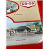 Image 4 : 2 Vintage Coca-Cola Coke Red River Co-op Advertising Serving Trays Approx: 13.25x10.5"