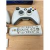 Image 4 : Microsoft XBOX 360 with controllers & accessories as pictured - powers up, not tested