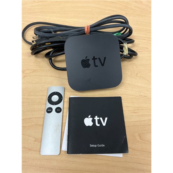 Apple TV Box & accessories as pictured - not tested