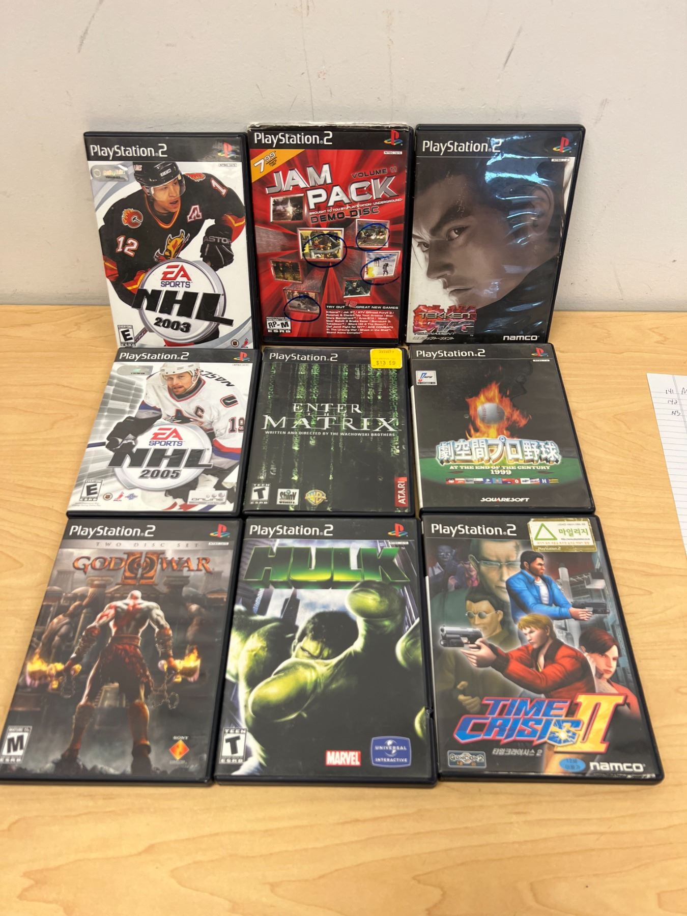 9 Sony PlayStation 2 PS2 Games as pictured - see all photos for details ...