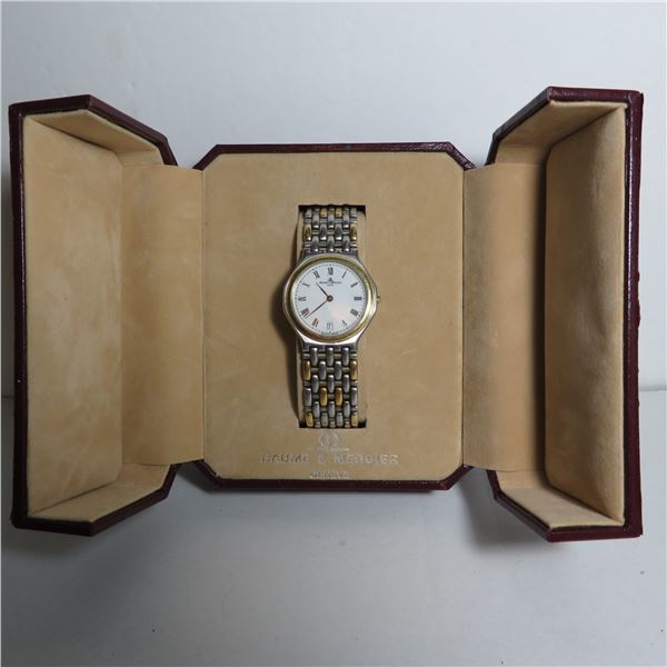BAUME & MERCIER vintage watch in good used condition - May need battery, not working