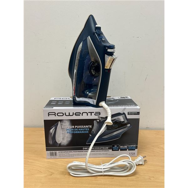 Rowenta DW23 Hand Held Steam Iron - open box, see all photos
