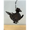 Image 1 : Vintage Metal Figural Oil Lamp (Hangable) Approx: 4.5"T 5.5"W