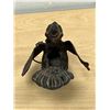 Image 4 : Vintage Metal Figural Oil Lamp (Hangable) Approx: 4.5"T 5.5"W