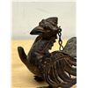 Image 6 : Vintage Metal Figural Oil Lamp (Hangable) Approx: 4.5"T 5.5"W