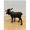 Image 2 : Metal Standing Moose Figure - Approx: 8"W 6.5"T