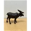 Image 4 : Metal Standing Moose Figure - Approx: 8"W 6.5"T