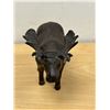 Image 5 : Metal Standing Moose Figure - Approx: 8"W 6.5"T