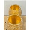 Image 7 : 2 Vintage Retro Lucite Spaghetti Table Lamps - Working 13.5"T - see all photos