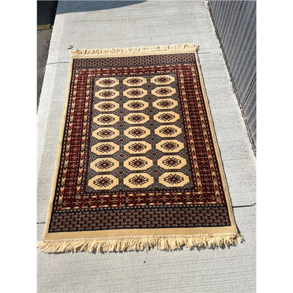 Greek 831 Bokhara Wool Area Rug - see all photos for size and details