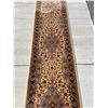 Image 3 : Wool Area Rug Hall Runner - Approx: 25 x 138" - see all photos