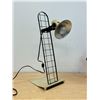 Image 1 : Vintage Post Modern Adjustable Ladder / Grid Lamp - Works Approx: 19.5"T
