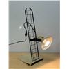 Image 2 : Vintage Post Modern Adjustable Ladder / Grid Lamp - Works Approx: 19.5"T