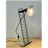 Image 3 : Vintage Post Modern Adjustable Ladder / Grid Lamp - Works Approx: 19.5"T