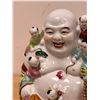 Image 3 : Large Porcelain Laughing Buddha - Approx: 9.5"W 10"T