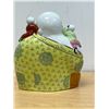 Image 7 : Large Porcelain Laughing Buddha - Approx: 9.5"W 10"T