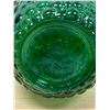 Image 6 : Mid Century Empoli Italian Green Glass Genie Bottle w/ stopper 22.5"