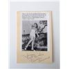 Image 1 : Priscilla Lane Howard signed photo card