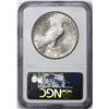 Image 2 : 1927 $1 Peace Silver Dollar Coin NGC MS62