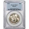 Image 1 : 1920 Pilgrim Tercentenary Commemorative Half Dollar Silver Coin PCGS MS65