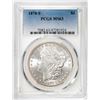 Image 1 : 1878-S $1 Morgan Silver Dollar Coin PCGS MS63